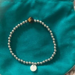 Rustic cuff mini Ireland tigers eye